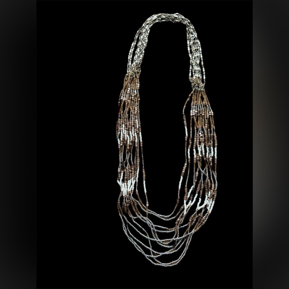 Source Unknown Jewelry - Elegant Multi-Strand Beaded Necklace